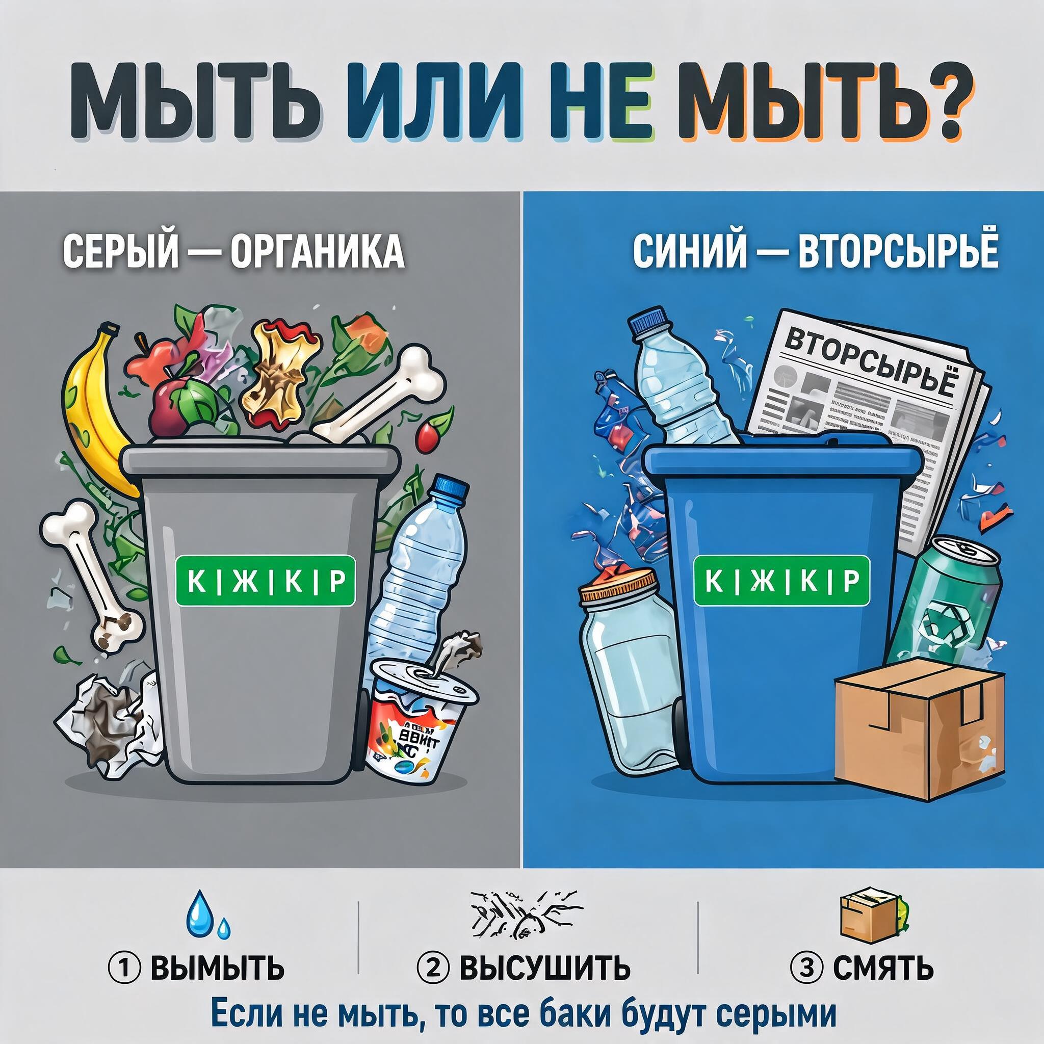 «Мыть или не мыть?» — вот в чём вопрос!